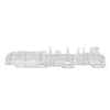 Beko Tumble Dryer Light Guide Button Asembly 2965450100