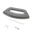 Hotpoint Washing Machine Door Handle Kit Graphite Replacement C00290988