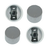4x Universal Cooker Oven Hob Control Knobs 6MM 150244157