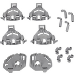Bosch Dishwasher Lower Bottom Basket Plate Rack Clips 00418675