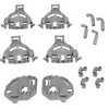 Bosch Dishwasher Lower Bottom Basket Plate Rack Clips 00418675