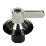 Smeg Oven Cooker Hob  Chrome & Black Control Knob