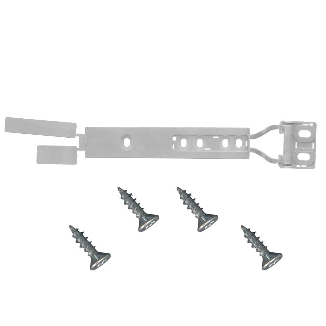 3x Electrolux Fridge Freezer Integrated Sliding Door Hinge Mounting Bracket Kit 2230349041