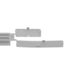 4x Zanussi Fridge Freezer Integrated Sliding Door Hinge Mounting Bracket Kit 2230349041