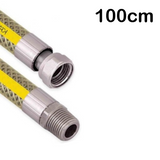Gas Hob Cooker Female Flexible Connecting Hose Pipe LPG NAT 50CM 1/2"