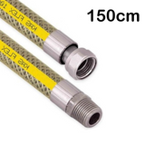 Gas Hob Cooker Female Flexible Connecting Hose Pipe LPG NAT 50CM 1/2"