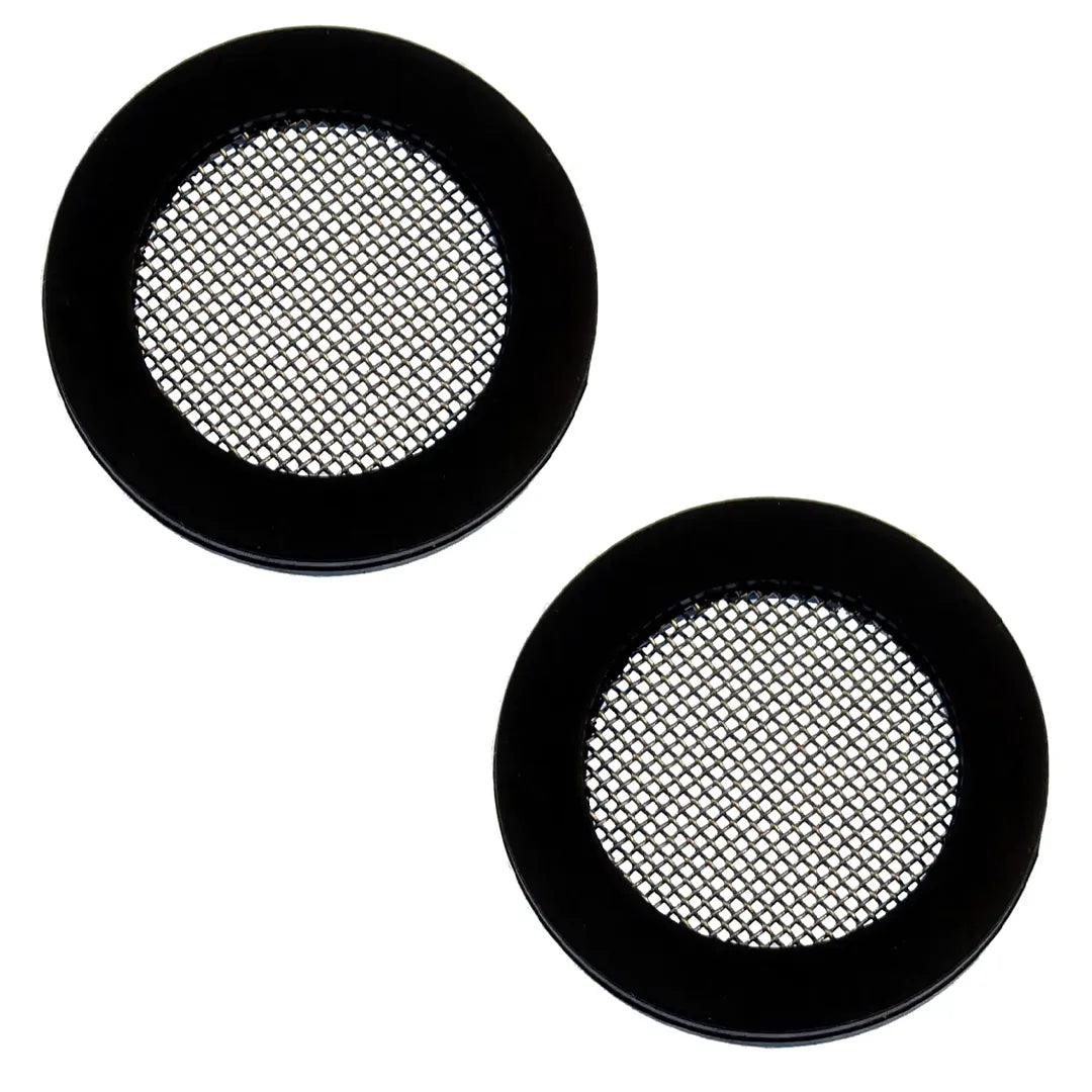 2x Universal Washing Machine & Dishwasher Inlet Hose Filter Pipe Mesh Washer 24mm 3/4" Inch