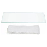 Moretti Oven Door Tempered Glass Panel With Gasket 385x135x5mm 73700850 003450