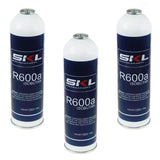 3X Fridge Freezer Compressor Refrigerant Isobutane Gas Canister Cylinder 420g R600A