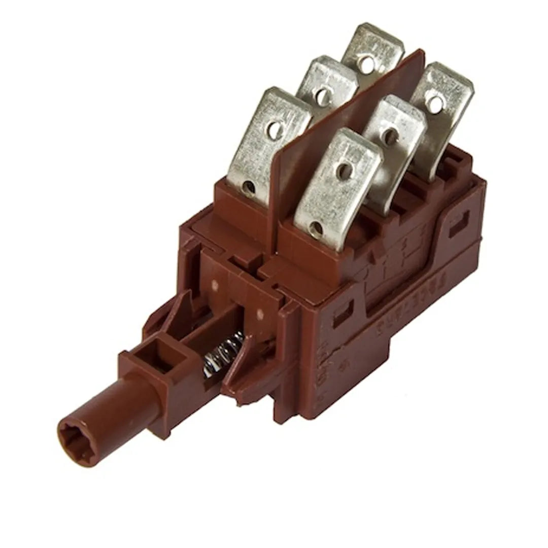 Elettrobar Dishwasher Push Button Momentary Start Switch Block 16A 250V 226095