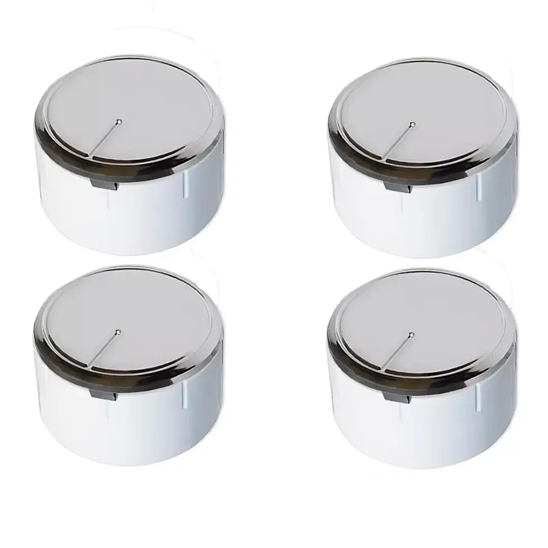 Hoover 4x Cooker Oven Hob White Control Knobs Adjustable Position Short Type FR15-0159
