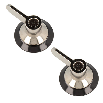 Smeg Oven Hob Cooker Chrome & Black Control Knobs 694975086