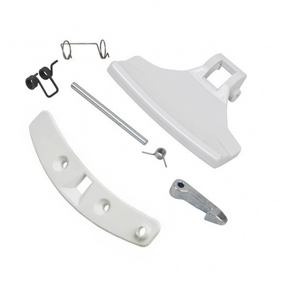 Zanussi Washing Machine Door Handle Latch Kit White 4055186631