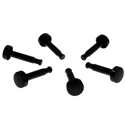 Falcon 6x Timer Knob Buttons Oven Cooker Stainless Steel Style Black Clock Dial Switch 