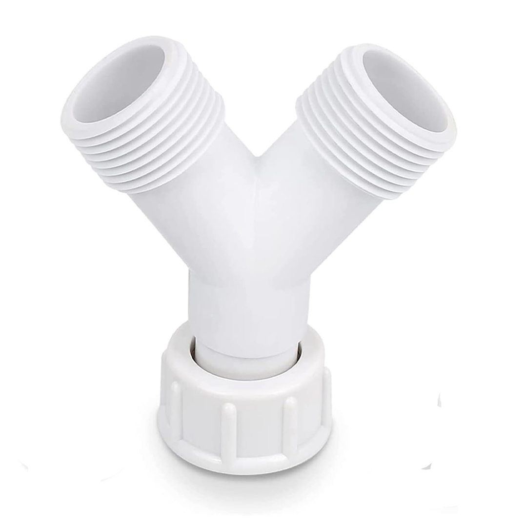 Washing Machine Dishwasher Hose Y Piece Inlet Splitter Connector Joiner 3/4