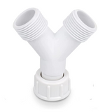Washing Machine Dishwasher Hose Y Piece Inlet Splitter Connector Joiner 3/4