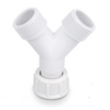 Washing Machine Dishwasher Hose Y Piece Inlet Splitter Connector Joiner 3/4