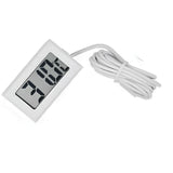 Universal LCD Digital Fridge Thermometer Probe Aquarium Freezer Temperature Batteries