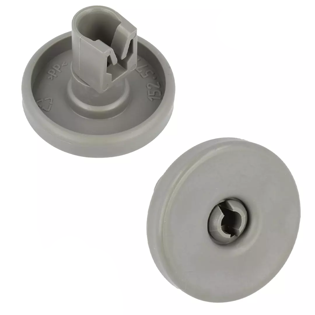 8x Zanussi Dishwasher Lower Basket Wheels 40mm 50286964007