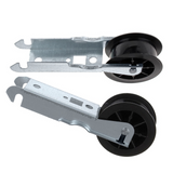 2x Hoover Tumble Dryer Belt Jockey Pulley Tension Wheels For Candy 40004610