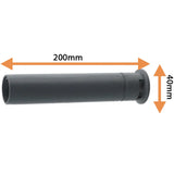 OZTI DISHWASHER & GLASSWASHER DRAIN PLUG OVERFLOW PIPE 6262.00028.001 200mm x 40mm  - 7122051