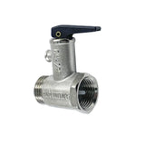 Universal Boiler Safety Relief Valve With Lever 1/2"