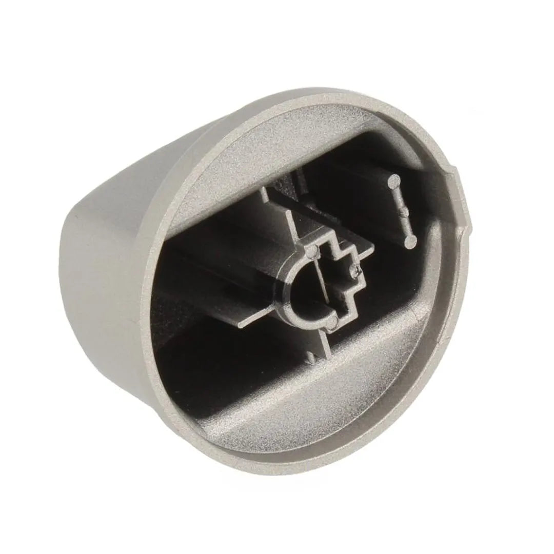 Indesit Oven Cooker Hob Control Knob Grill Silver Switch C00284958