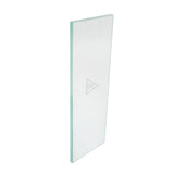 Zanolli Oven Door Glass Heat Resistant High Temperature 325x92x6mm