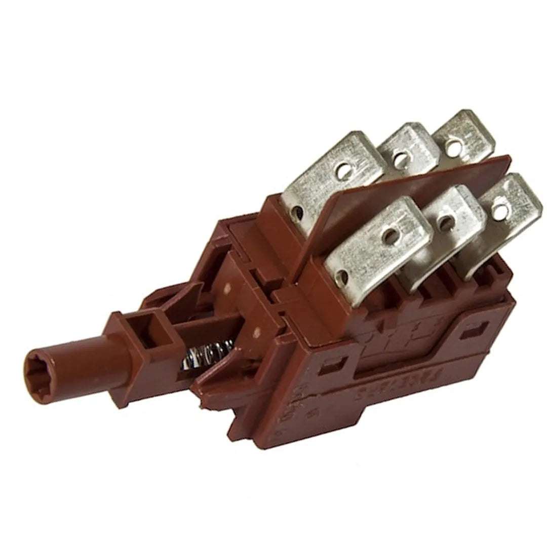 Elettrobar Dishwasher Push Button Momentary Start Switch Block 16A 250V 226095
