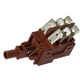 Elettrobar Dishwasher Push Button Momentary Start Switch Block 16A 250V 226095