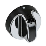 2x Belling Cooker Oven Hob Gas Knob Black/Chrome 083157007