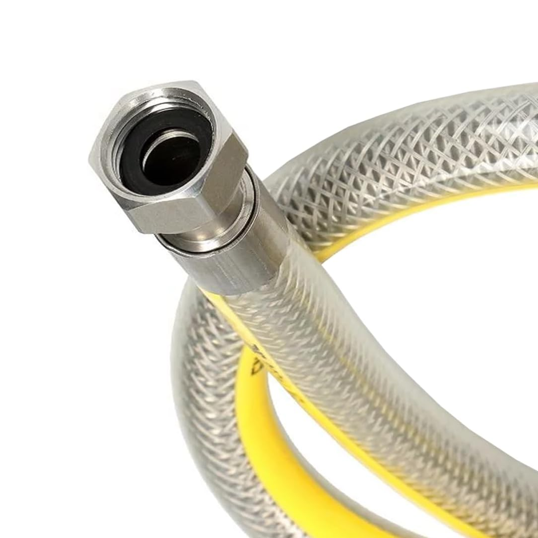Gas Hob Cooker Female Flexible Connecting Hose Pipe LPG NAT 50CM 1/2"