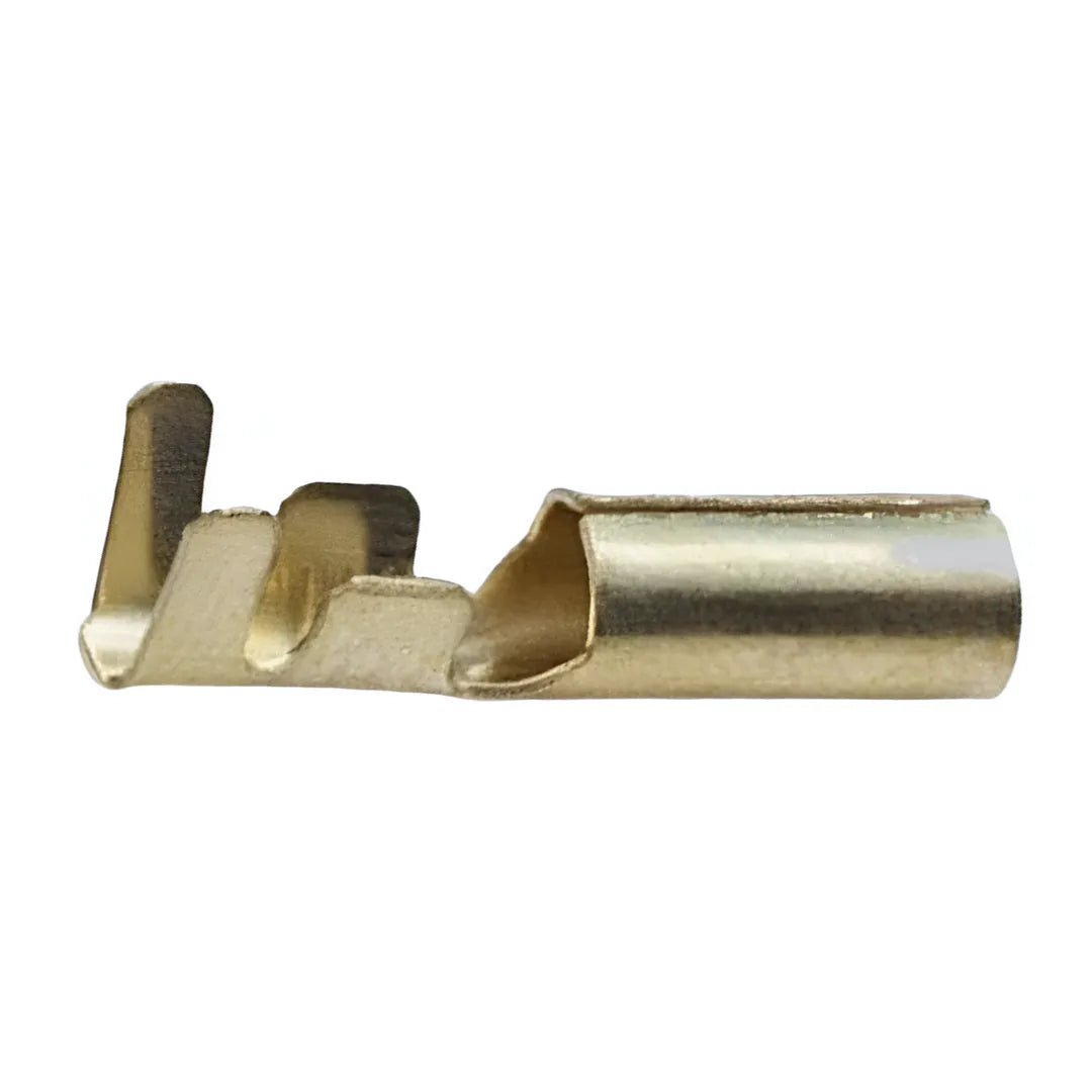 10x 4mm Round Female Bullet Wire Connectors – Electrical Crimp Terminals for Cable Connection