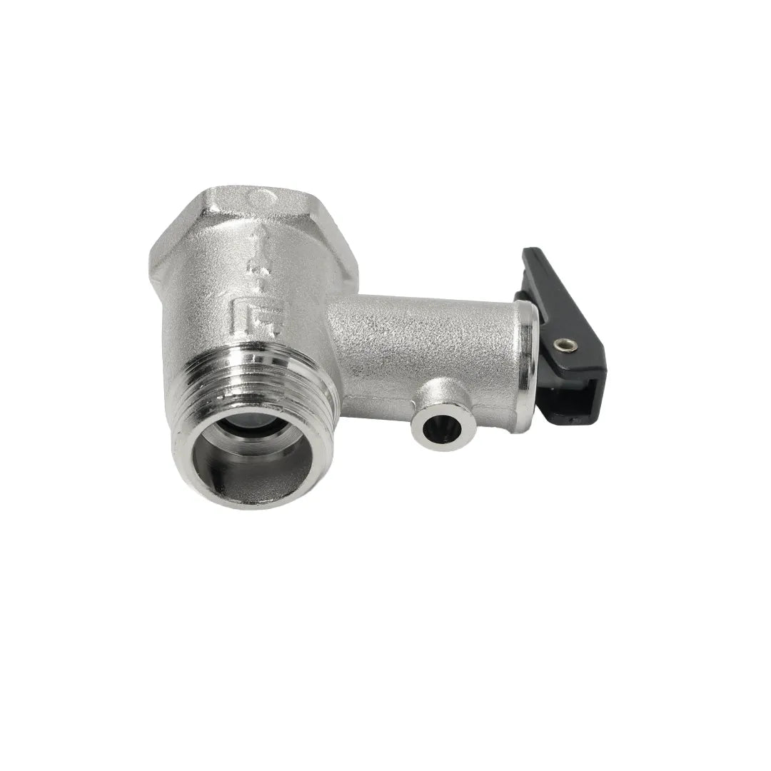 Universal Boiler Safety Relief Valve With Lever 1/2"