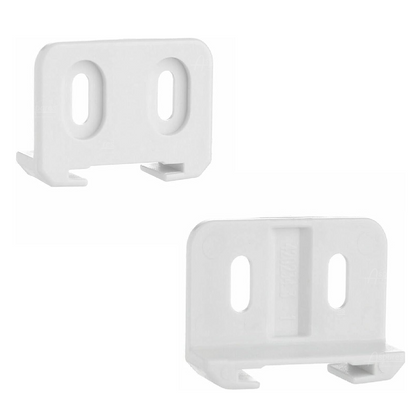 2x New World Fridge Freezer Integrated Sliding Door Hinge 4202340100