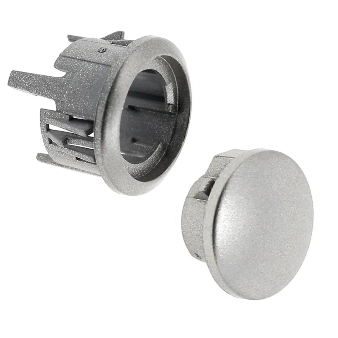 Atag Microwave Small Silver Button & Holder Kit C00311165 C00329422