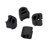 4x Universal Cooker Oven Pan Support Stand Rubber Feet Shelf Racks