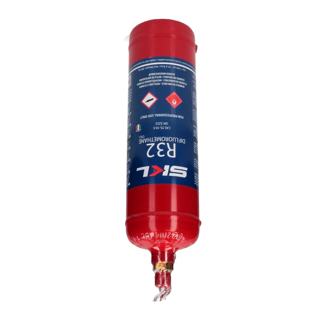 Universal R32 Refrigeration Cylinder Disposable Propane Gas Bottle 800GR