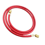 Air Conditioning Charging Hose For R134 Refrigerant - 90 Cm - Red