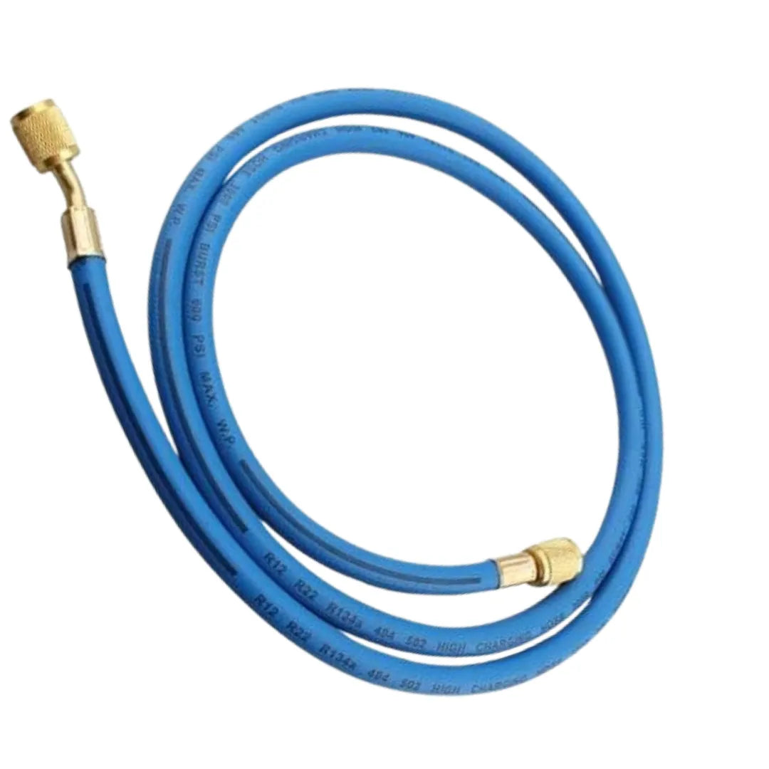 Air Conditioning Charging Hose For R134 Refrigerant - 90 Cm - Blue