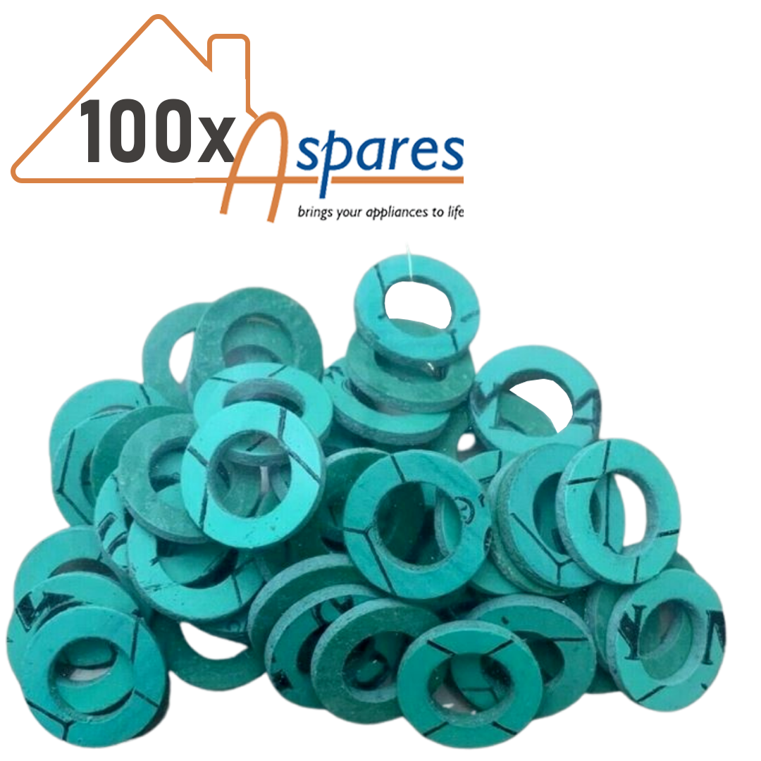 100x Universal 1/2" Fibre Washer Boilers Gas Fires Diverter Valves