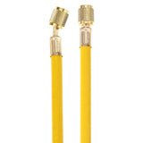 Air Conditioning Charging Hose For R134 Refrigerant - 90 Cm - Yellow