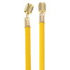 Yellow Charging Hose 180 Cm Suitable With R12, R22, R502, R134a, R600 Refrigerant Gas