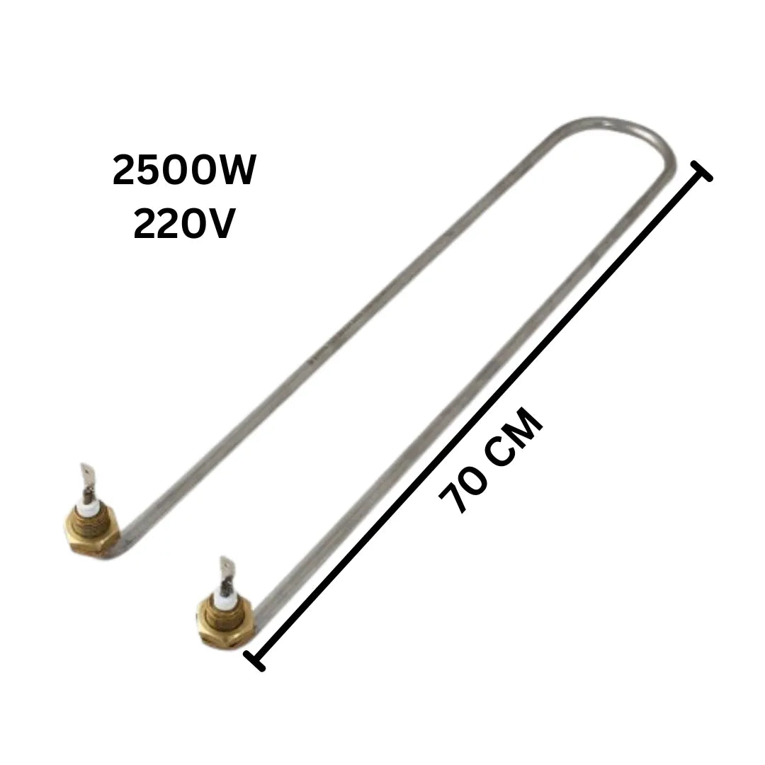 Universal 2500W 220V U-Shaped Water Heating Element 70cm