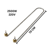 Universal 2500W 220V U-Shaped Water Heating Element 70cm