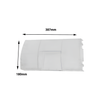 Beko Fridge Freezer Drawer Basket Front Height 4206620100