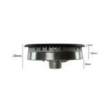 Leisure Cooker Gas Hob Burner Base and Cap Set 4X