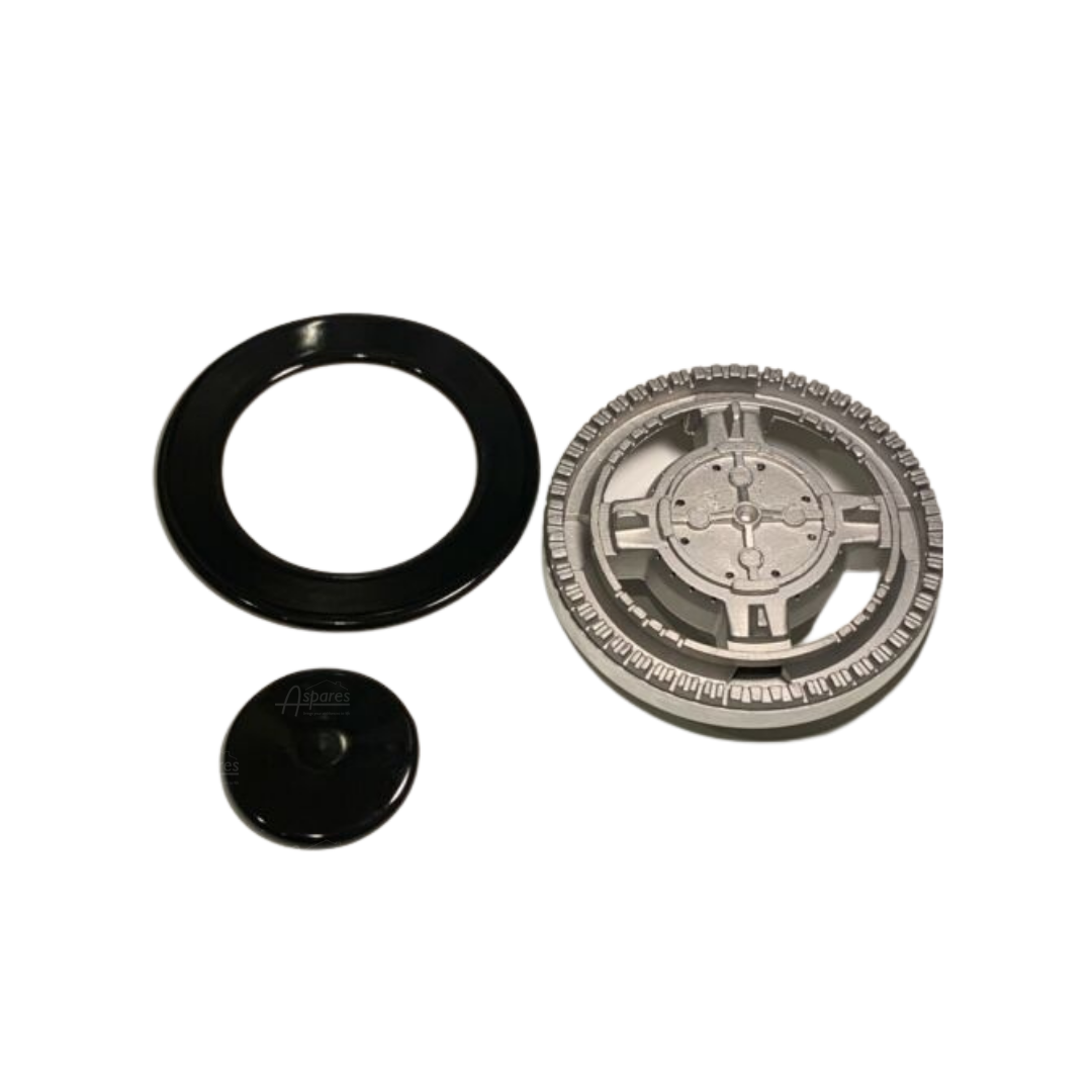 Universal Kit 5 Burners Flame Divider 4 Fire + Triple Crown