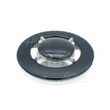 Universal Oven Cooker Gas Hob Burner Flame Cap Crown Black