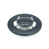 Universal Oven Cooker Gas Hob Burner Flame Cap Crown Black